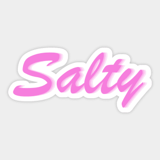 Salty Sticker